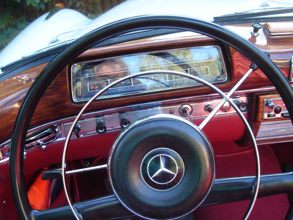 Mercedes 220se ponton cabrio #4